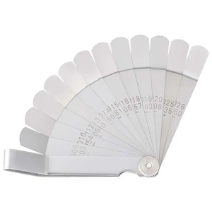 Gamma 0.04-1mm di alta qualità 25 Blatt 75mm * 25 pz presa calibro alta precisione in acciaio inox - Product Image 4