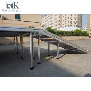 Escenario de plataforma de concierto de 4 pies * 8 pies para eventos Escenario estable de Instalación rápida - Product Image 5