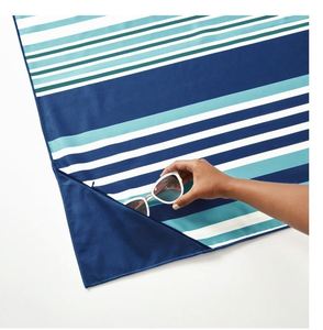 Serviettes de plage imprimées en tissu éponge de coton surdimensionnées, douces et à séchage rapide, personnalisables en gros - Product Image 3