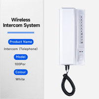 Talkie-walkie portable haute puissance rechargeable, radio bidirectionnelle sans fil, interphone, sonnette de porte pour la maison, le bureau, l'hôtel, le restaurant