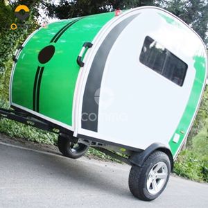 Otorhome-remolque Overland bike Karavan, remolque de Casa de aluminio con estante de techo - Product Image 1