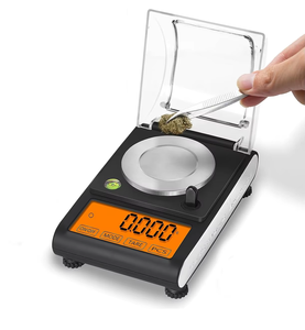 뜨거운 판매 20g 50g 0.001g 디지털 전자 저울 저울 실험실 분석 보석 다이아몬드 금 세균 약용 배터리 - Product Image 1