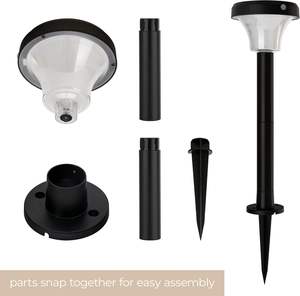 Batería de Carga Solar LED al por Mayor, IP65 Impermeable, Control Remoto, Decoración para Jardín, Parque, Camino, Césped Exterior - Product Image 6