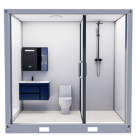 Bagno Mobile Prefabbricato Personalizzabile con Doccia Integrata per Uso Esterno - Disponibile a Magazzino