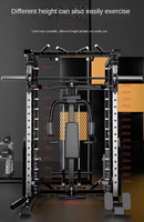 Ensemble de musculation commercial le plus vendu, machine Smith multifonction, rack à squats pour musculation, levage de poids 350 kg