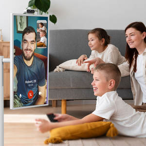 21.5 इंच स्मार्ट टीवी वाईफाई डिस्प्ले फ्लोर स्टैंडिंग स्मार्ट डिस्प्ले एलसीडी टच स्क्रीन इंडोर एंड्रॉइड 12 स्मार्ट इंटरैक्टिव डिस्प्ले - Product Image 2