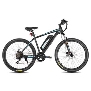 JOYKIE Vélo de montagne électrique 26 pouces-E-MTB 250W 36V 7.8Ah avec moteur de moyeu arrière, fourche à suspension et freins à disque Vélo électrique électrique - Product Image 1