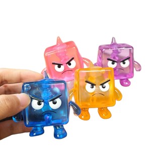 Juguete Blandito de Maltosa en Forma de Cuadrado, Monstruo Pequeño, de Silicona TPR, para Aliviar el Estrés - Product Image 5