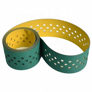 Yellow Green <strong>Flat</strong> <strong>Conveyor</strong> <strong>Belt</strong> <strong>Used</strong> for Moving Paper Roll in Circular Motion - Product Image 5