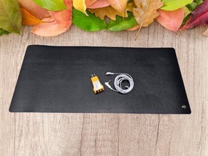 Estera cómoda de puesta a tierra de goma y PVC óptima Producto de seguridad esencial para el lugar de trabajo con medidas - Product Image 5