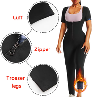 Combinaisons de sudation pour femmes, combinaisons de sauna, combinaisons de sudation amincissantes, combinaisons de sudation pour l'entraînement, combinaisons de sudation effet sauna, combinaisons de sudation pour le sport, combinaisons de sudation pour le fitness, combinaisons de sudation pour la sudation intense