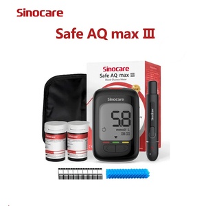 Medidor de Glucosa en Sangre Safe-AQ Max III de Alta Precisión sin Codificación, con Medición en 5 Segundos, Muestra de 1L de Sangre para Uso Doméstico - Product Image 2