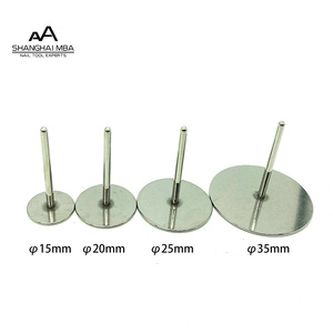 Removedor de callos de pie profesional de EE. UU. Diámetro 15mm 20mm 25mm Disco de pedicura de acero inoxidable Soporte de disco Podo para máquina de perforación - Product Image 5