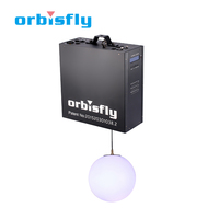 Iluminación de Bola Cinética de 16 Bits, Posicionamiento Preciso, Alta Velocidad de 75 cm/s, Puede Controlar Luces RGB y de Píxeles, Luces Profesionales para Escenarios