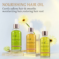Minyak esensial perawatan rambut, minyak esensial untuk rambut, produk perawatan rambut, minyak nutrisi Vitamin Label pribadi
