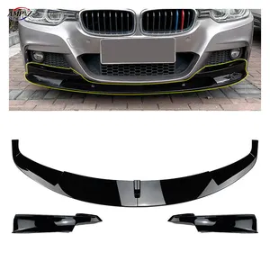 AMP-Z F30 Front lip Front splitter High Quality Auto Body Modification Kits Splitter For BMW F30 F31 M Pack 2013-2019