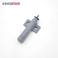 Amortisseur de porte à fermeture douce KINGSTAR pour meubles de bureau à domicile, système de loquet coulissant à poussoir dissimulé, capuchon en plastique