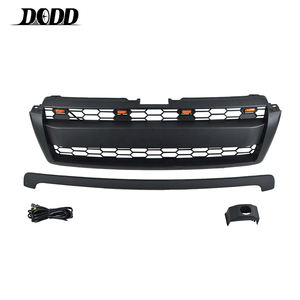 Calandre avant noire, accessoire automobile de voiture, Grille avant avec phares adapté pour land cruiser <span class=keywords><strong>Prado</strong></span> 2010 — 2014 - Product Image 1