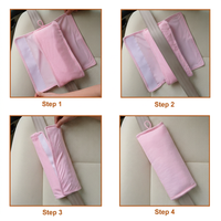 Housse de ceinture de sécurité pour bébé, coussin de protection pour ceinture de siège auto, accessoires de poussette, coussin de bandoulière, coussin doux