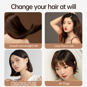 Lisseur de cheveux professionnel électrique en céramique PTC à ions négatifs, écran LCD, chauffage rapide, double tension réglable, garantie 1 an - Product Image 6