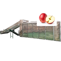 Automatische meerlaagse transportbanddroogtunnel voor appels, droogapparatuur voor fruit
