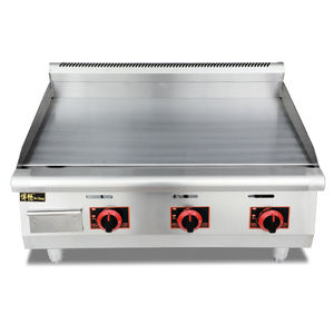<span class=keywords><strong>Snack</strong></span> di fabbrica commerciale professionale ristorante industriale da <span class=keywords><strong>cucina</strong></span> piano antiaderente piastra a Gas per barbecue commerciale - Product Image 1