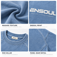 T-shirts et Sweat-shirts Vintage Personnalisés pour Hommes – Impression DTG, Respirants, Écologiques, Lavés, Manches Longues, Streetwear, Pulls – ODM OEM