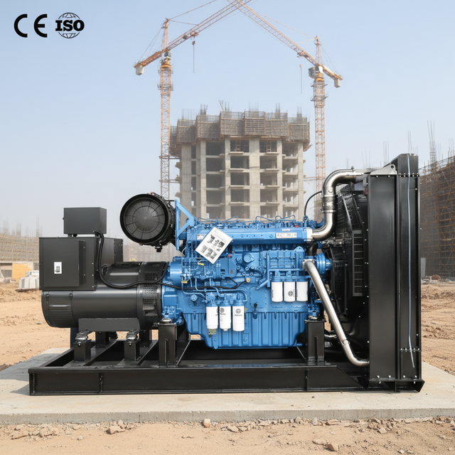 Super Power Silent Diesel Generator 200-500KW 400-500KVA Water Cooled 1800 RPM ATS Low Emission Environmental Protection