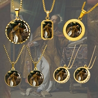 Collier pendentif Saint-Auguste en gros pour les activités religieuses