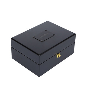 Venta Directa de Fábrica: Caja de Reloj de Madera Rectangular Ecológica de Lujo con Empaque Tipo Concha Personalizable, Modelo Individual - Product Image 5
