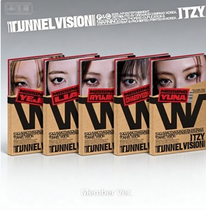 ITZY TUNNEL VISION Version Membre Couverture Individuelle K-pop Photobook Aléatoire MIDZY Officiel JYP Entertainment Sortie 2024 - Product Image 2