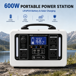 Générateur Solaire Portable à Prix Abordable 1200W 1500W 3000W, Station de Stockage d'Énergie au Lithium pour Extérieur avec Fonction de Sauvegarde - Product Image 6