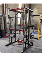 Máquina Comercial Multifunción para Sentadillas, Máquina Smith, Entrenamiento de Cuerpo Completo, Levantamiento de Pesas, Dominadas, Estación de Gimnasio y Fitness