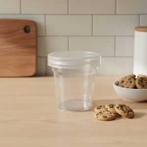 Caixa Transparente de Embalagem para Biscoitos em Plástico PP, Ecológica, Sem Odor, Tampa Incolor, Reciclável e à Prova de Vazamentos - Product Image 1