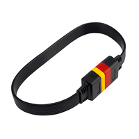 Cable de Extensión OBDII de 16 Pines Macho a Hembra para Thinkdiag Easydiag, Conector OBD2 de 16 Pines, Herramienta de Diagnóstico ELM327, Cable OBD 2