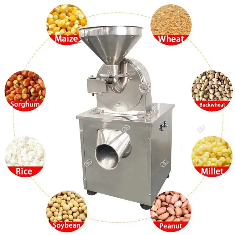 Industrial Masala Grader Pepper Milling Spice Mill Powder Crushing Grains Grinder Sugar Salt Grinding Machine