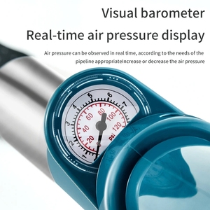 Bomba abridora de drenaje de alta presión, pistola de aire para limpieza del hogar, tubo de fregadero, removedor de destape, émbolo de inodoro para inodoro de baño - Product Image 5