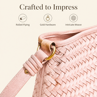 Gepersonaliseerde dames tas van hoge kwaliteit, retro schoudertas voor dames, grote capaciteit, PU handgeweven emmertjestas, crossbody