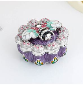 Macaron Promotion Boîte cadeau à <span class=keywords><strong>bijoux</strong></span> unique pour la décoration de la maison Boîte à bibelots en émail pour enfants Cadeaux - Product Image 5