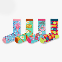 Chaussettes de yoga à imprimé floral en gros, antidérapantes avec semelle en silicone, en coton doux, motif floral, pour le sport et le Pilates