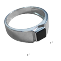 Nouveau Style Mini RFID Smart Finger NFC Anneau Étanche En Céramique 13.56MHz Paiement & Tesla Porte-clés avec Des Caractéristiques Spéciales