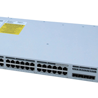 Switch PoE Cisco C9200L-48P-4X-A de Alto Rendimiento con 48 Puertos, 4x10G Uplink, LACP, QoS, SNMP, Apilable para Redes Empresariales