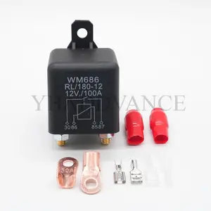 WM686 RL/180-12 12V 100A 4 Pin Heavy Duty ON/OFF Switch Split Charge Relay