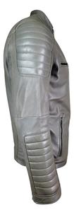 New Quality <b>Leather</b> <b>Jacket</b> Zipper Closure Turn Down Collar Solid Regular Fit Autumn Outerwear Custom Logo And Color - Product Image 2