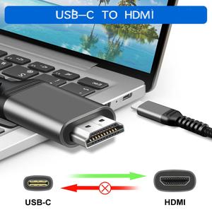 <span class=keywords><strong>Cable</strong></span> Trenzado Tipo-C con Conector Macho-Hembra 4K, Compatible con Thunderbolt 4/3 para iPhone 15 Pro/Pro Max, <span class=keywords><strong>iPad</strong></span> Pro/Air - Product Image 4