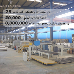 Gaj cao cấp xây dựng vật liệu trang trí bên ngoài bức tường tấm ốp gốm pre-tráng sợi xi măng Hội Đồng Quản Trị - Product Image 5