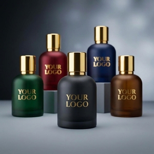 Profumo Oud Personalizzato LF Private Label per Uomo, Bottiglia in Vetro Blu, Fragranza Originale a Lunga Durata, Spray di Lusso, Eau de Parfum - Product Image 2