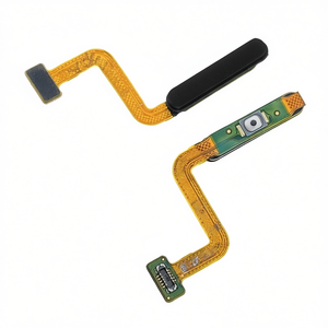 Câble flexible du bouton d'alimentation avec lecteur d'empreintes digitales pour Samsung Galaxy M52 5G M526B Noir - Product Image 2