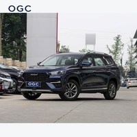 2021 Jetour X90 LHD SUV 7 Kursi 1.5T Turbo Manual Mobil Bekas Kursi Kulit Berkualitas Tinggi Sunroof Lampu LED Penjualan Langsung