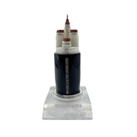 Cable de alimentación blindado ignífugo con funda de polietileno con aislamiento XLPE de núcleo de cobre de 0,6/1kV de/1